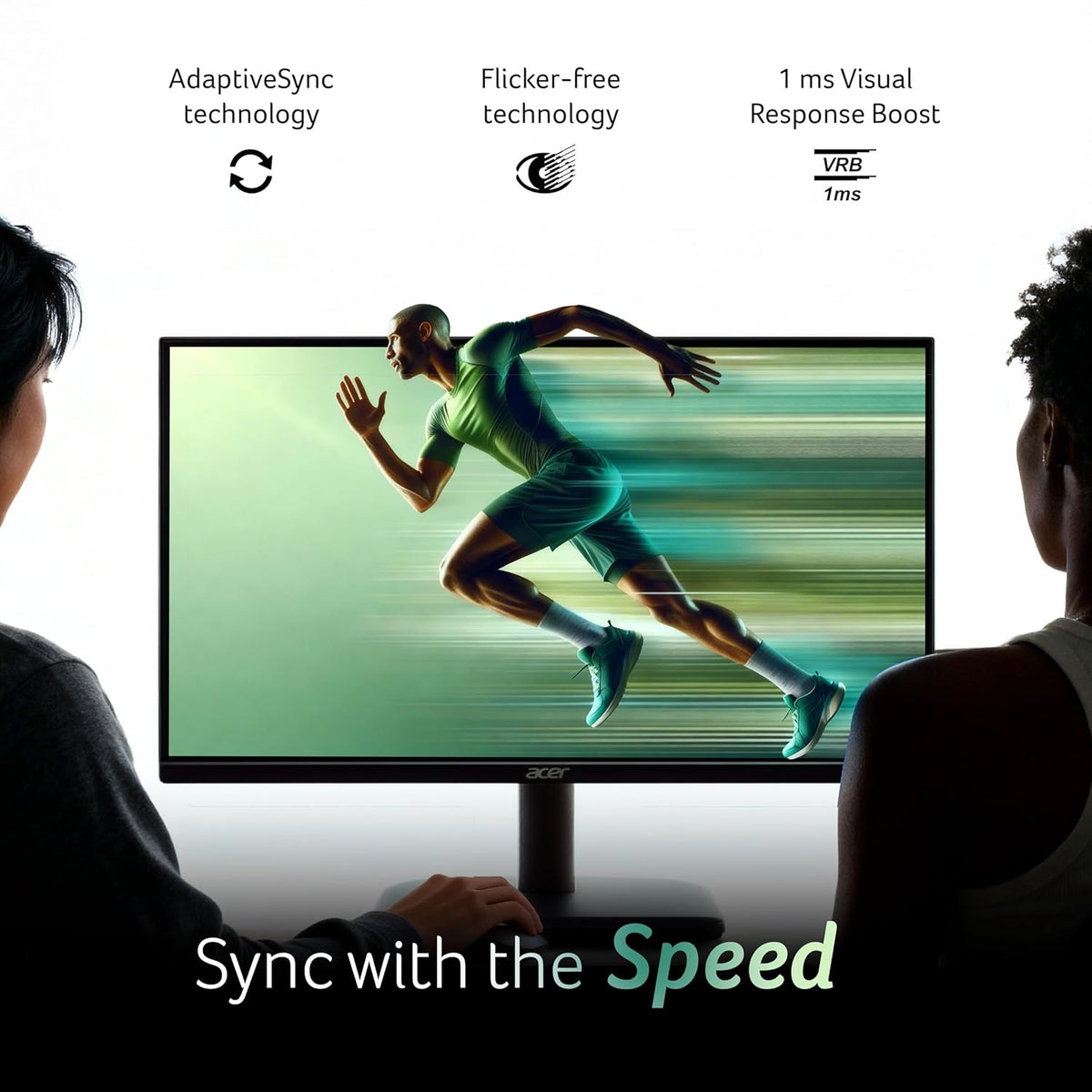 Acer EK220Q J0 21.5 Inch Full HD VA Panel Monitor