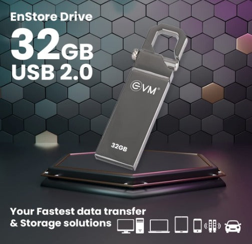 Pendrive 32GB Steel - EVM