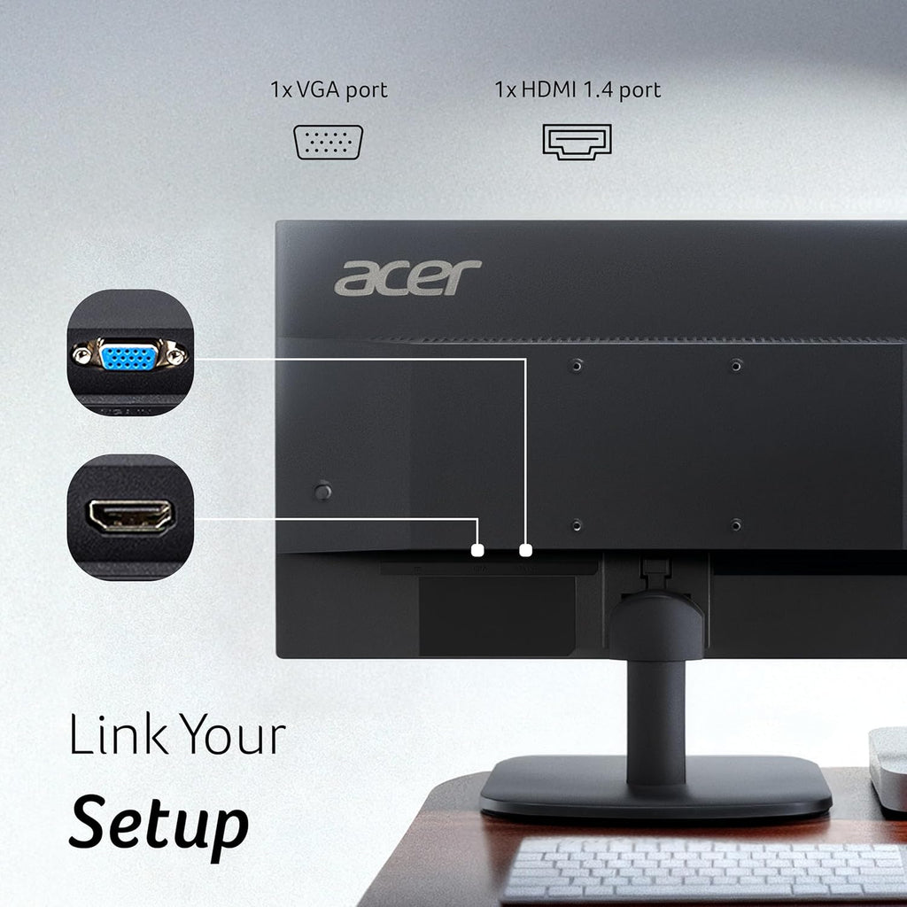 Acer EK220Q J0 21.5 Inch Full HD VA Panel Monitor