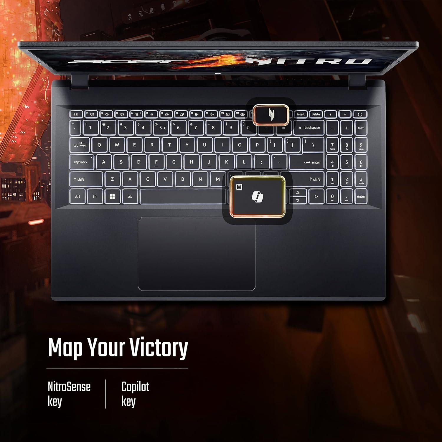 Acer Nitro Ryzen 5 6600H 16GB 512GB 6GB RTX 3050 15.6"