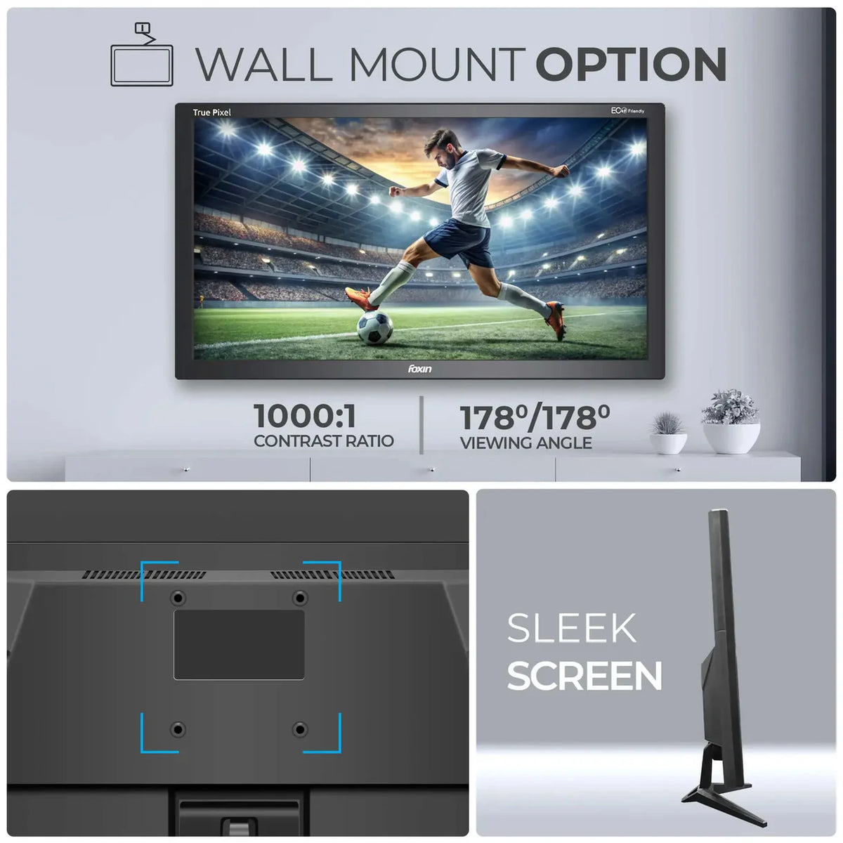 Foxin 20" inch LED Monitor