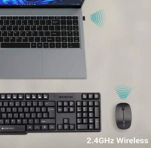 Wireless Keyboard Mouse - Zebronics