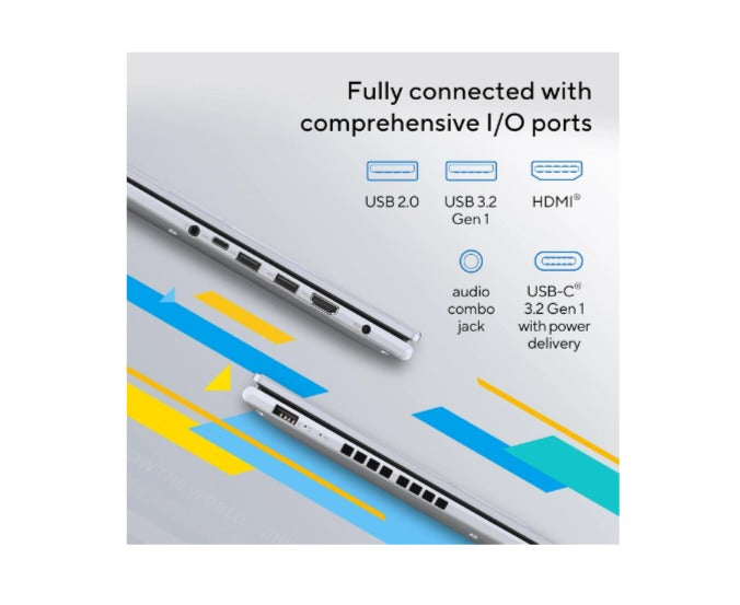 ASUS Vivobook 16, Everyday Laptops, Intel Core i7-13620H (16GB/512GB/Intel UHD Graphics/40.64 cms (16) WUXGA/Windows 11 Home/Office Home 2024 + M365 Basic