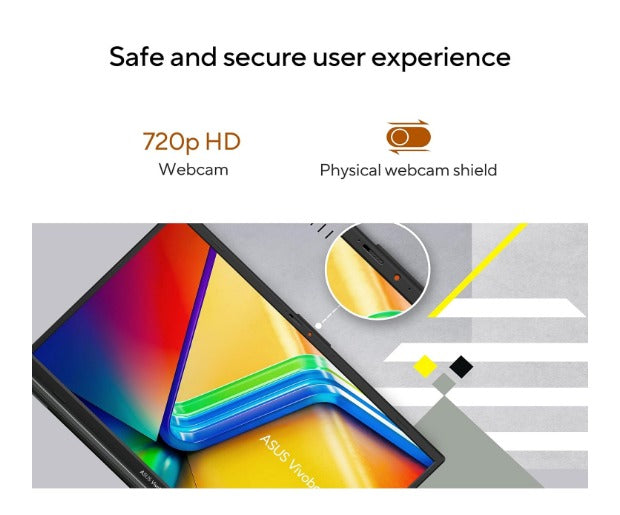 ASUS Vivobook Go , AMD Ryzen 3 7320U 8GB RAM 512GB SSD 15.6" win 11