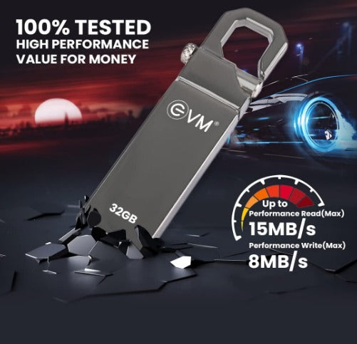 Pendrive 32GB Steel - EVM